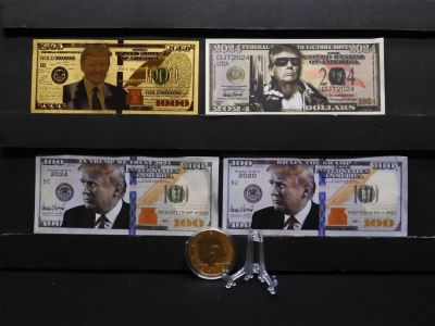 2019 President Donald Trump Commemorative Coin and Collectable Bills Condition: You will 