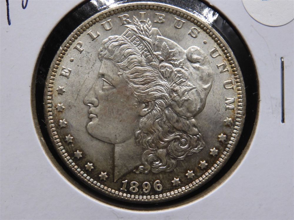 1896 Morgan Silver Dollar 
Condition: You will receive a Tracking Number from STAMPS.COM once 
