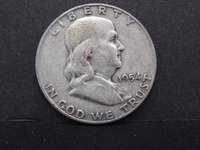 1954-D Franklin Half Dollar Condition YES WE SHIP ALL COINS. Pricing depends on destination, we 