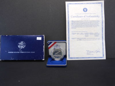 1987-S US Mint $1 Proof Silver Coin - Original Mint Packaging Condition YES WE SHIP ALL COINS. 
