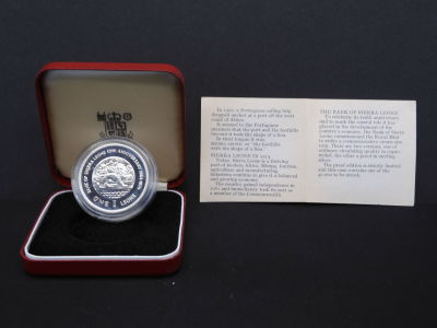 1974 1 Leone Proof Sterling Silver Coin - 28.7 Grams Condition YES WE SHIP ALL COINS. Pricing 