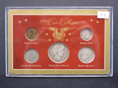 1910 Silver Coin Collection Condition YES WE SHIP ALL COINS. Pricing depends on destination, we 