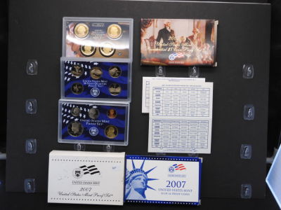 2007 S US Mint Proof Set - 14 PROOF GEMS - OGP Condition YES WE SHIP ALL COINS. Pricing depends 