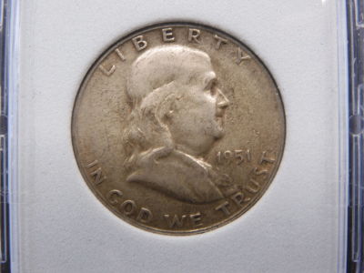 1951-S Franklin Half Condition YES WE SHIP ALL COINS. Pricing depends on destination, we will 
