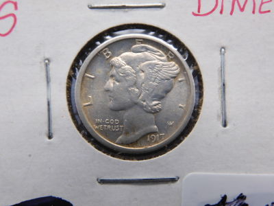 1917-S Silver Mercury Dime Condition YES WE SHIP ALL COINS. Pricing depends on destination, we 