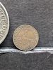 1874-A France 1 Centime Coin & 1916 United Kingdom 1/2 Crown Silver Coin. 1874-A France 1 Image - 5