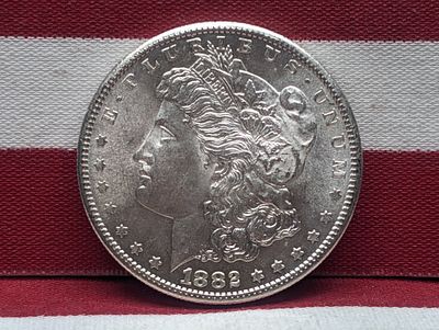 1882-S Morgan Silver Dollar **GEM BU** Condition IMPORTANT NOTICE REGARDING COIN GRADES &
