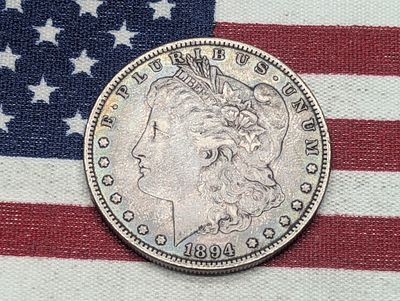 1894-P Morgan Silver Dollar **XF - RARE KEY DATE!!**. 1894-P Morgan Silver Dollar **XF - RARE
