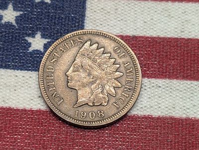 1908-S Indian Head Cent **VF/XF** Condition IMPORTANT NOTICE REGARDING COIN GRADES &