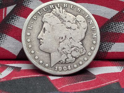 1904-S Morgan Silver Dollar Condition PLEASE NOTE Some coins may have a grade on the package or 