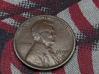 1910-S Lincoln Wheat Cent - FINE/VF Condition PLEASE NOTE Some coins may have a grade on the 