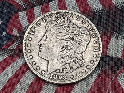 1898-S Morgan Silver Dollar Condition PLEASE NOTE Some coins may have a grade on the package or 