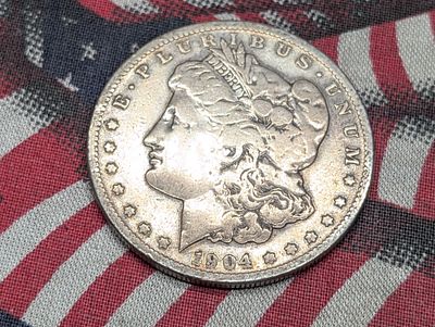 1904-S Morgan Silver Dollar Condition PLEASE NOTE Some coins may have a grade on the package or 