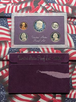 1985-S US Proof Set Condition PLEASE NOTE Some coins may have a grade on the package or in the 