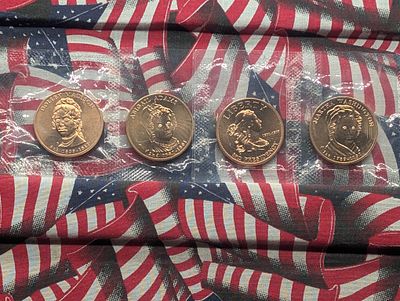 (4) 2007 Presidential Spouse Bronze Medal Set, First Year Set! Condition PLEASE NOTE Some coins 