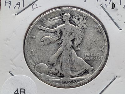 1929 D 90% Silver Walking Liberty Half Dollar Condition PLEASE NOTE Some coins may have a grade 