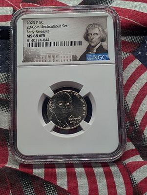 2023-P Jefferson Nickel - NGC MS68 6FS - Early Release Condition IMPORTANT NOTICE REGARDING 