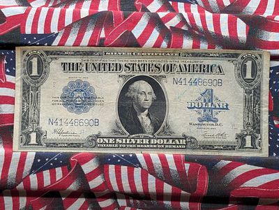 1923 $1 Silver Certificate Horse Blanket Condition IMPORTANT NOTICE REGARDING COIN GRADES 