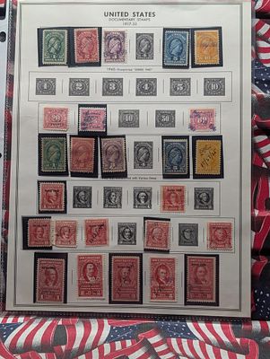 1917-33 US Documentary Stamps Rare Condition PLEASE NOTE Some coins may have a grade on the 