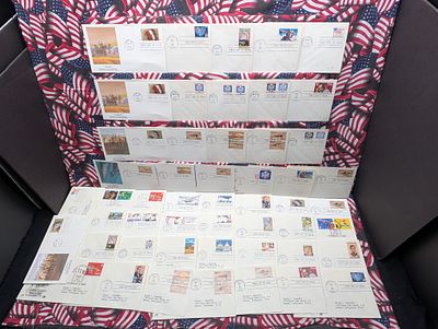 (50) Rare Assorted 1st Day Cachets Condition PLEASE NOTE Some coins may have a grade on the 