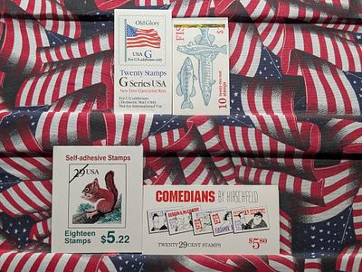 (4) Complete Booklets Stamps All MOGNH Condition PLEASE NOTE Some coins may have a grade on the 