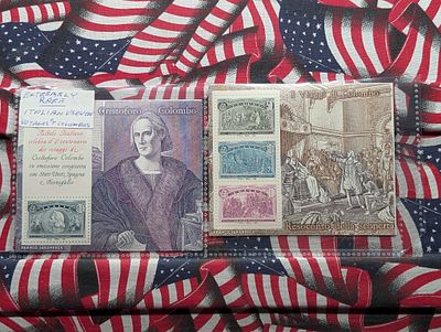 Extremely Rare Voyages of Columbus US Stamps in Italian All MOGNH Condition PLEASE NOTE Some 