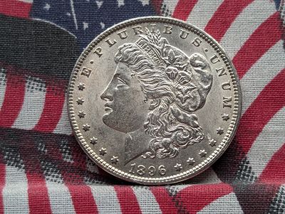 1896 Morgan Silver Dollar Condition PLEASE NOTE Some coins may have a grade on the package or 