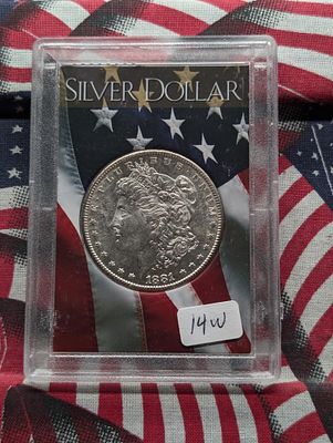 1881-S Morgan Silver Dollar Condition PLEASE NOTE Some coins may have a grade on the package 
