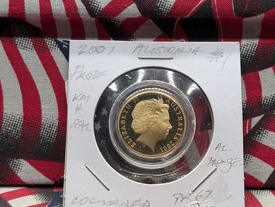 2001 Australia Proof Dollar - Bronze PR 67 - Colored Condition PLEASE NOTE Some coins may have 