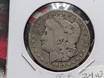 1903-S Morgan Dollar - G4 Condition PLEASE NOTE Some coins may have a grade on the package or 