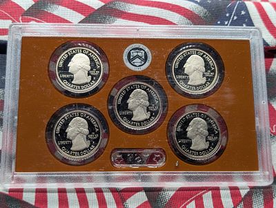 US 2014-S America the Beautiful Quarter Dollar, Clad, Proof Set Condition PLEASE NOTE Some 