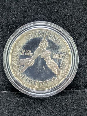 1988-S Olympic Commemorative Proof 90% Silver Dollar Condition PLEASE NOTE Some coins may have 