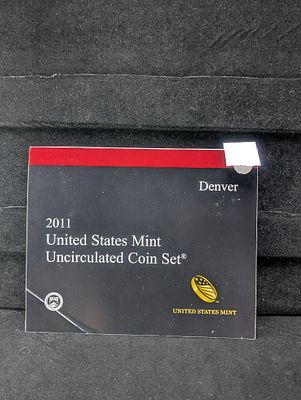 US 2011-D (No P set) Uncirculated Coin Set Only, Mixed Metals Condition PLEASE NOTE Some coins 