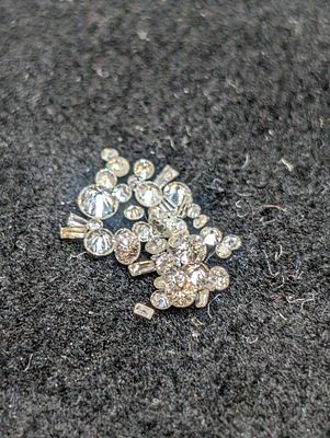 Diamond Investment Lot - Bag of 0.72 Ct. PRETTY Mixed Shaped Diamonds!! Condition PLEASE NOTE 