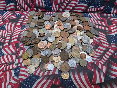 2.11 Lbs. of Various Vintage & Modern World Coins. 2.11 Lbs. of Various Vintage &amp; Modern 