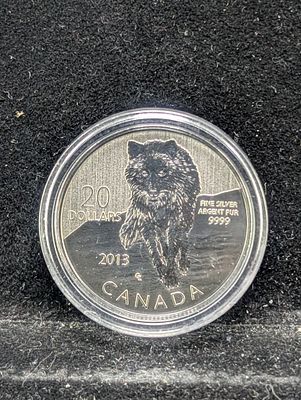 2013 Canada $20 Silver Coin .9999 Fine Silver Condition PLEASE NOTE Some coins may have a grade 