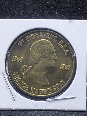 Cumberland Garden Token George Washington 1st President Condition PLEASE NOTE Some coins may 
