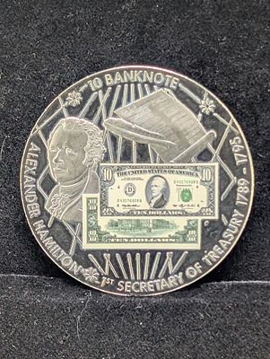 Alexander Hamilton Ten Dollar Banknote Coin Condition PLEASE NOTE Some coins may have a grade 