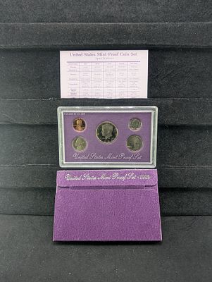 1989-S US Proof Set in OGP w/COA Condition PLEASE NOTE Some coins may have a grade on the 