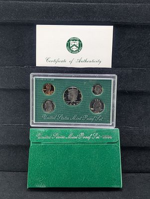 1994-S US Proof Set in OGP w/COA Condition PLEASE NOTE Some coins may have a grade on the 
