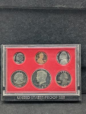 1980-S US Proof Set, No Box Condition PLEASE NOTE Some coins may have a grade on the package or 