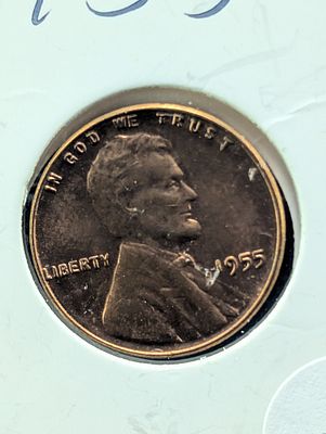 1955 UNC Lincoln Wheat Cent Condition PLEASE NOTE Some coins may have a grade on the package or 