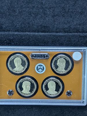 2014-S Presidential Proof Dollar Set, No Box Condition PLEASE NOTE Some coins may have a grade 