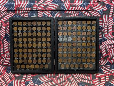 Almost Complete Collection of 1909 to 1959 Lincoln Wheat & Memorial Cents - Includes Lots of 