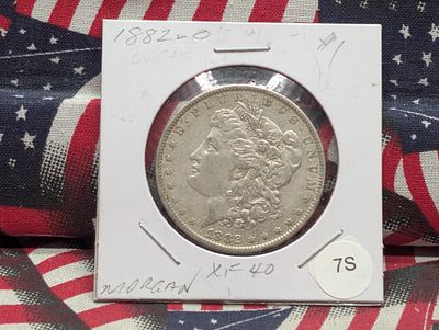 US 1882-O Morgan Silver Dollar Condition PLEASE NOTE Some coins may have a grade on the package 