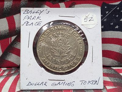 Bally's Park Place Dollar Gaming Token, Atlantic City, NJ Condition PLEASE NOTE Some coins may 