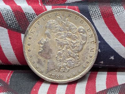 1889 Morgan Silver Dollar Condition PLEASE NOTE Some coins may have a grade on the package or 