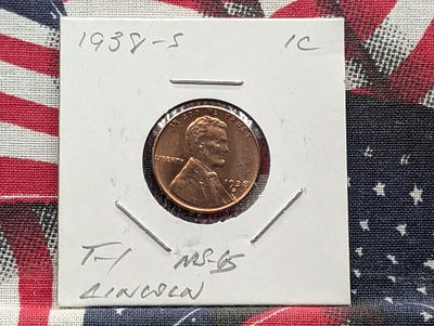 1938-S Lincoln Wheat Cent, Copper. Condition PLEASE NOTE Some coins may have a grade on the 