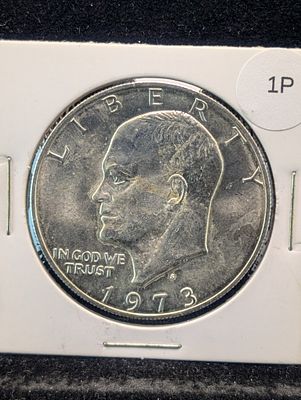 1973-S 40% Silver Uncirculated Eisenhower Dollar Condition PLEASE NOTE Some coins may have a 