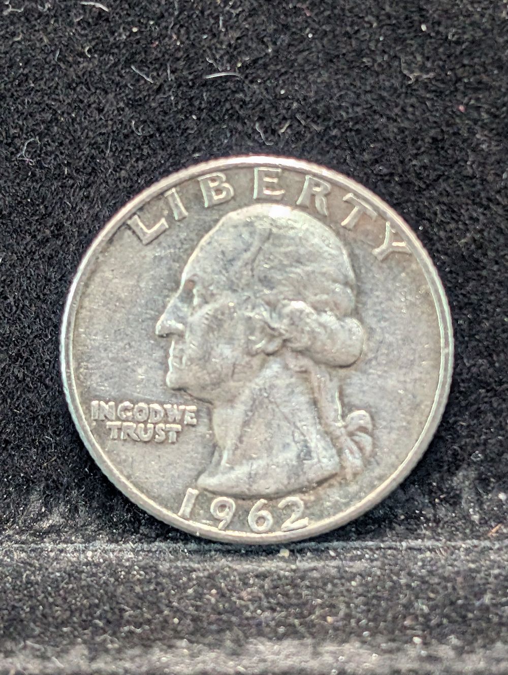 1962-D 90% Silver Washington Quarter, 64 Years old
Condition 
PLEASE NOTE Some coins may have 